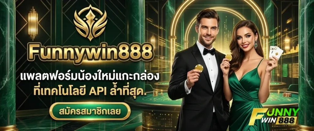 Funnywin888 แพลตฟอร์มน้องใหม่